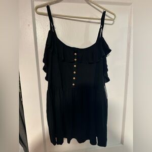 Torrid Baby Doll Cold Shoulder Top